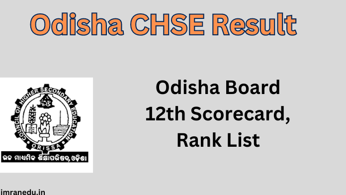 Odisha CHSE Result