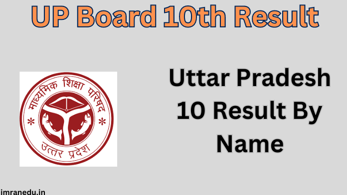 UP Board 10th Result