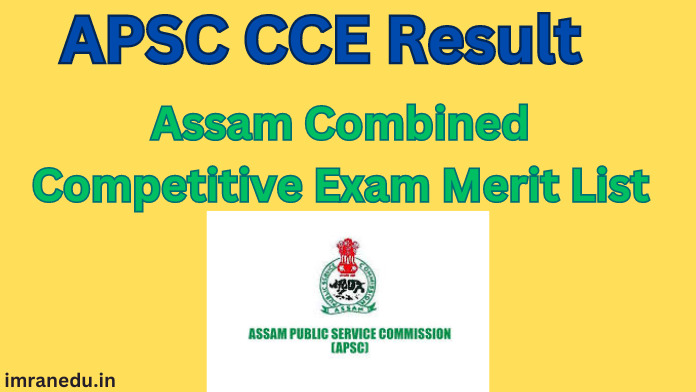 APSC CCE Result 2024