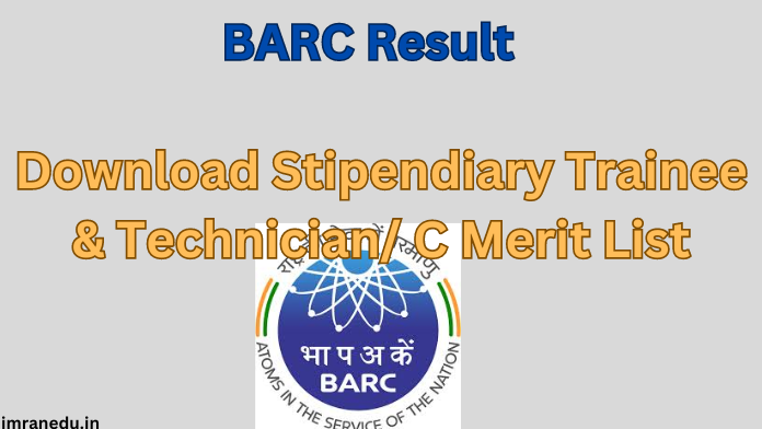 BARC Result 2024