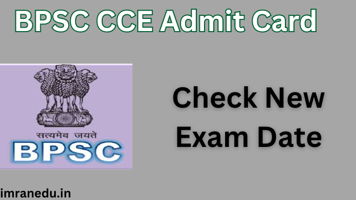 BPSC CCE Admit Card 2024