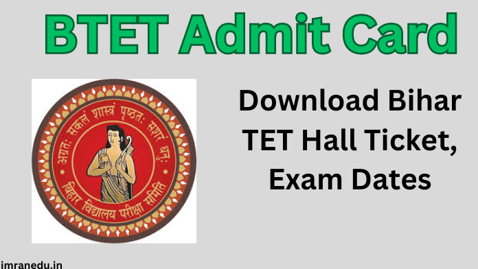 BTET Admit Card 2024