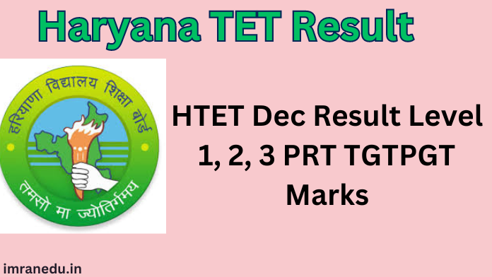 Haryana TET Result 2024