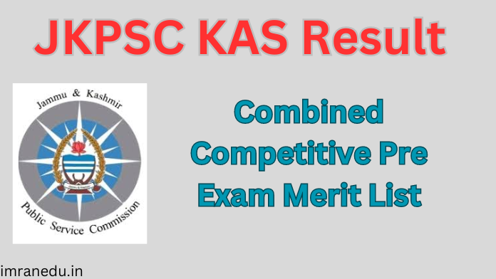 JKPSC KAS Result 2024