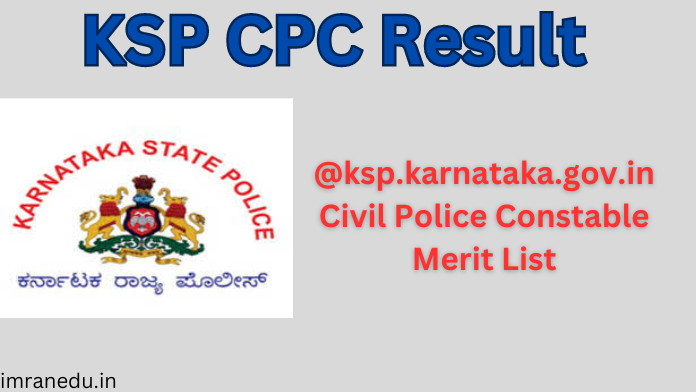 KSP CPC Result 2024