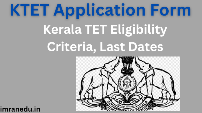 KTET Application Form 2024