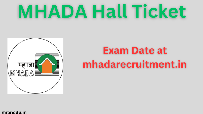 MHADA Hall Ticket 2024