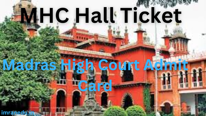 MHC Hall Ticket 2024