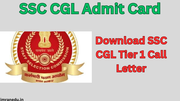 SSC CGL Admit Card 2024