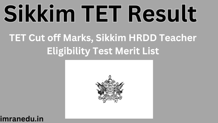 Sikkim TET Result 2024