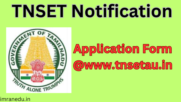 TNSET Notification 2024