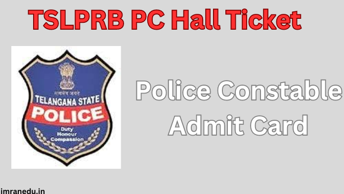 TSLPRB PC Hall Ticket 2024