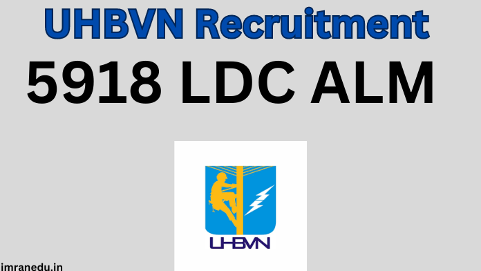 UHBVN Recruitment 2024