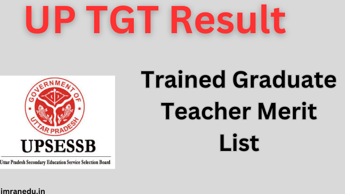 UP TGT Result 2024