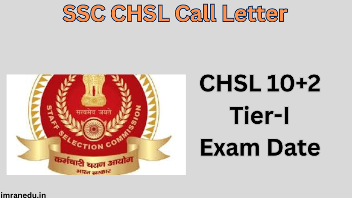 SSC CHSL Call Letter 2024 