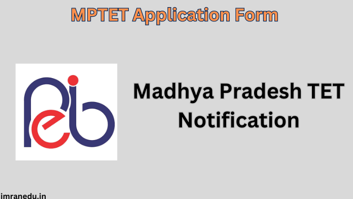 MPTET Application Form