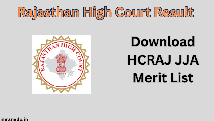 Rajasthan High Court Result 2024