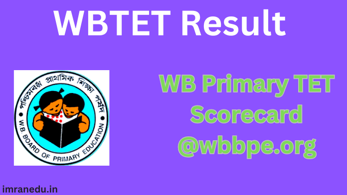 WBTET Result 2024