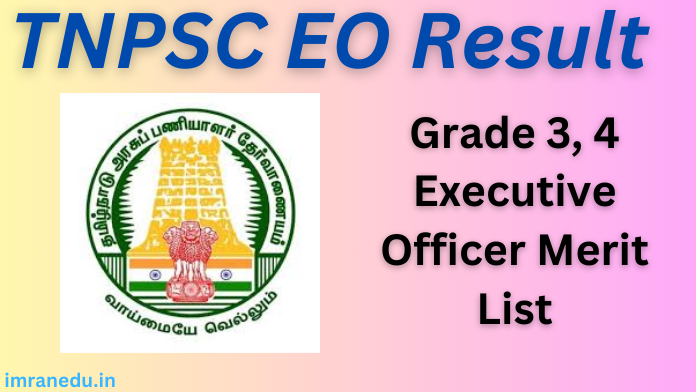 TNPSC EO Result 2024