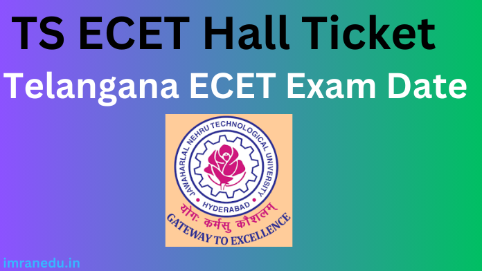 TS ECET Hall Ticket 2024