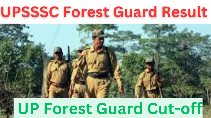 UPSSSC Forest Guard Result 2024